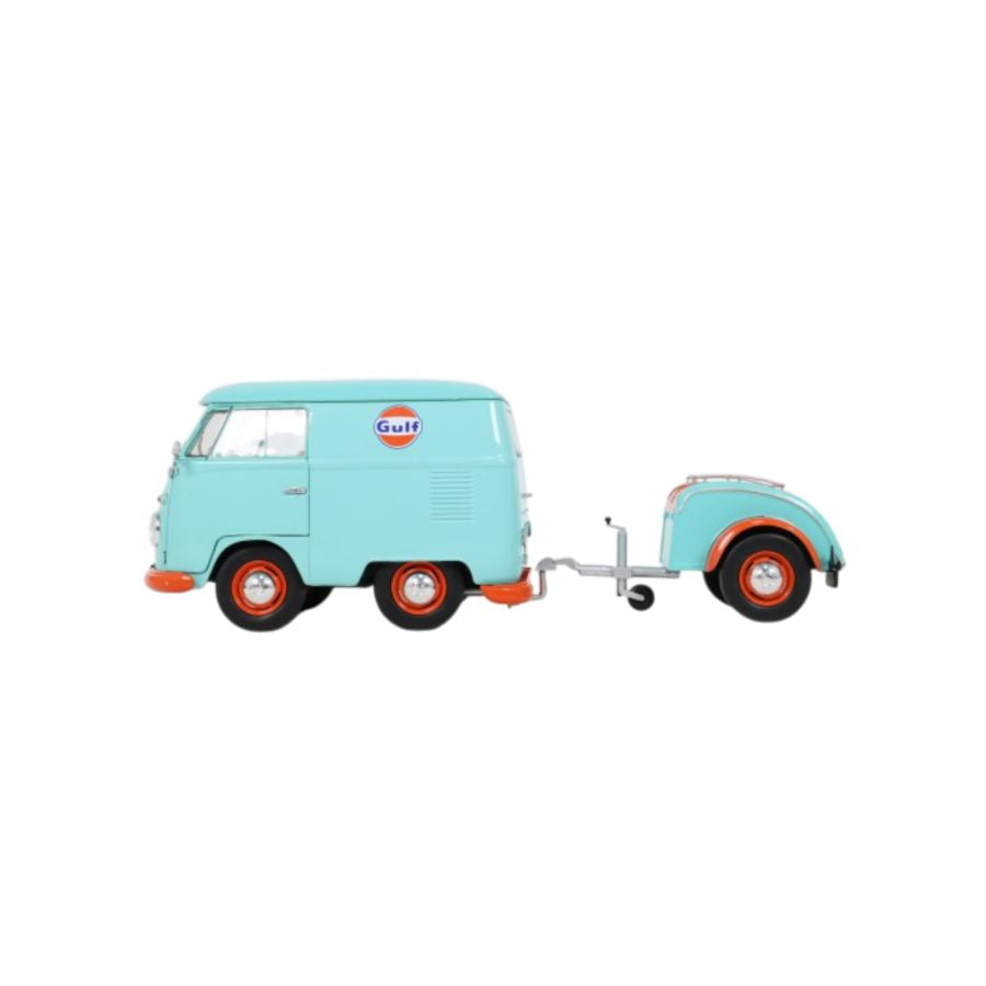 Solido Cars - 1:18 Cool Combi Oil Tribute "Gulf" 2024 Diecast Vehicle