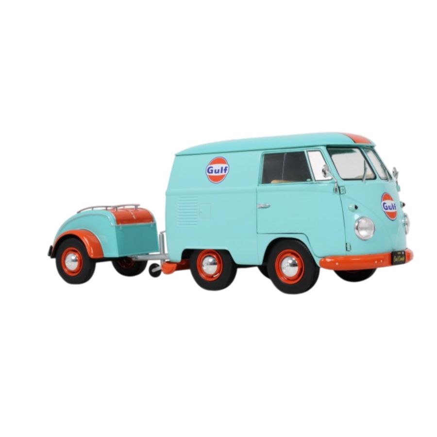 Solido Cars - 1:18 Cool Combi Oil Tribute "Gulf" 2024 Diecast Vehicle