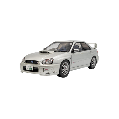 Solido Cars - 1:18 Subaru 2003 Impreza WRX STI Premium Silver Effect Die-Cast Vehicle