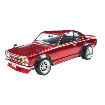Solido Cars - 1:18 Nissan 1970 Skyline (C10) Hakosuka Works Red Metallic Die-Cast Vehicle