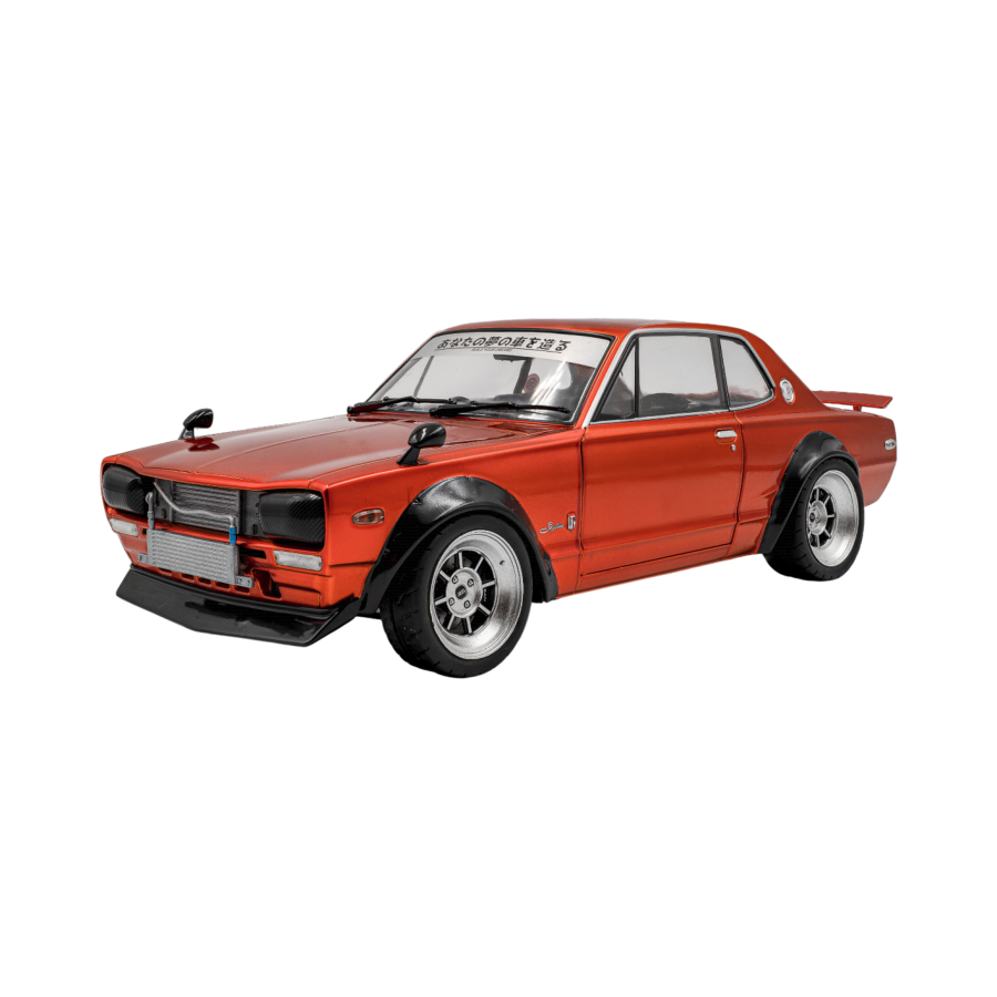 Solido Cars - 1970 Nissan Skyline (C10) Hakosuka Solido Works 1:18 Scale Diecast Vehicle