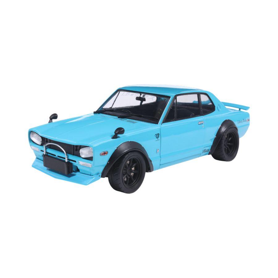 Solido Cars - 1:18 1970 Nissan Skyline 2000 GT-R Hakosuka LBWK Diecast Vehicle