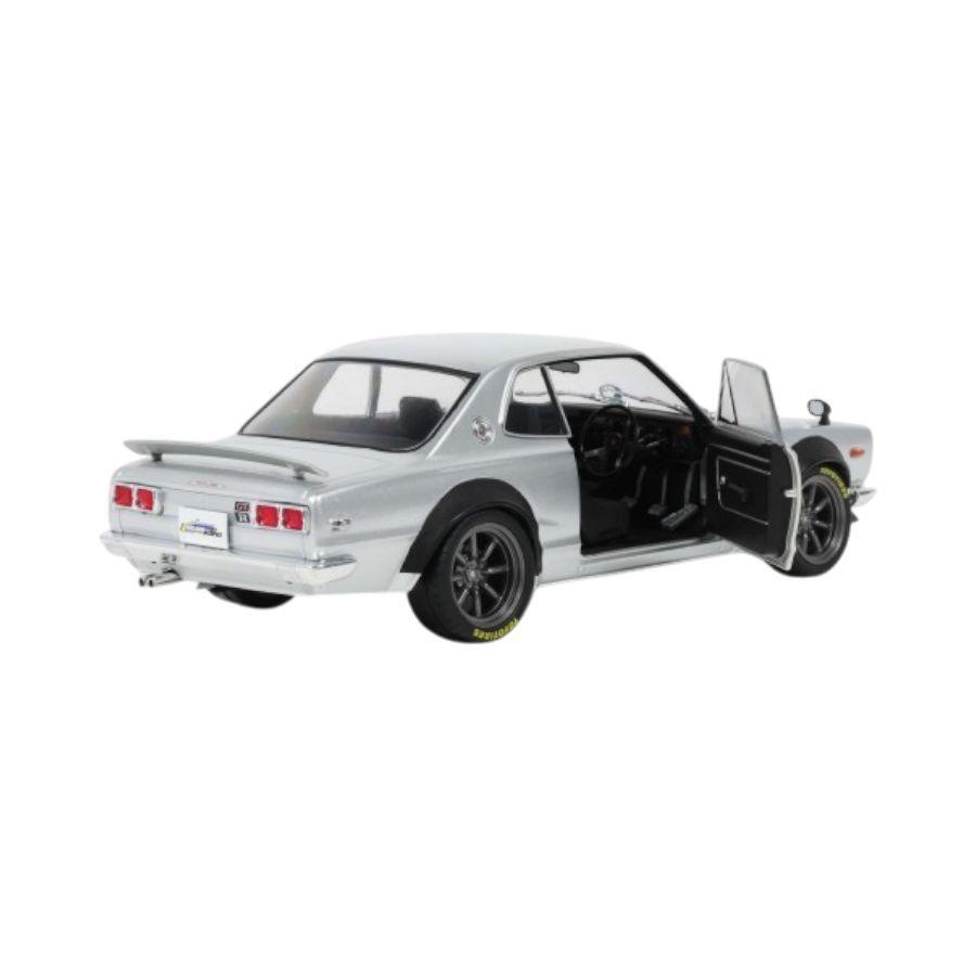 Solido - 1:18 1970 Nissan Skyline 2000 GT-R (KPGC10) Hakosuka Solido Works Diecast Vehicle