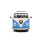 Solido Cars - 1:18 1962 Blue Volkswagen T1 Samba Diecast Vehicle