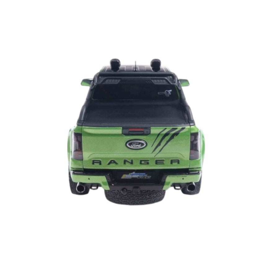Solido Cars - 1:18 Ford Ranger Raptor Green 2024 Diecast Vehicle