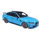 Solido Cars - 1:18 BMW M3 Performance Parts Daytona Beach Blue 2024 Diecast Vehicle