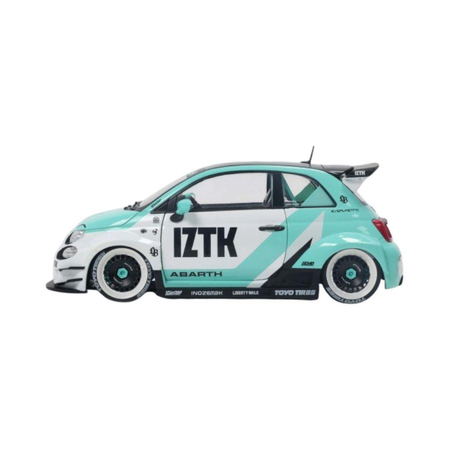 Solido - 1:18 2025 Fiat 595 Abarth Liberty Walk Body Kit Diecast Vehicle