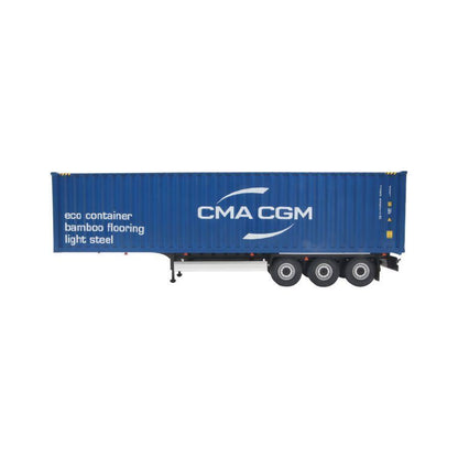 Solido Cars - 1:24 2024 Container Trailer Diecast Vehicle