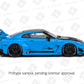 Solido Cars - 1:43 Nissan GTR35 LBWK Silhouette Miami 2019
