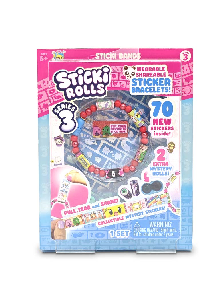 Sticki Rolls Sticki Band Sticki Bracelets Single Pack Series 3