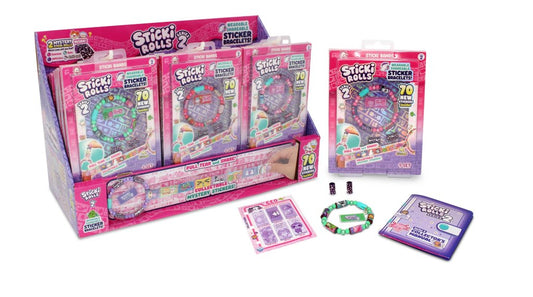 Sticki Rolls Sticki Bands Sticker Bracelets Series 2