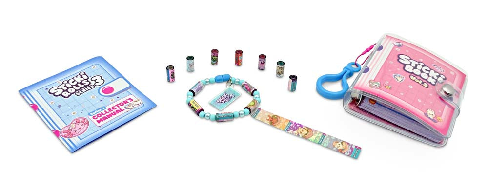Sticki Rolls Sticki Book Pack Series 3