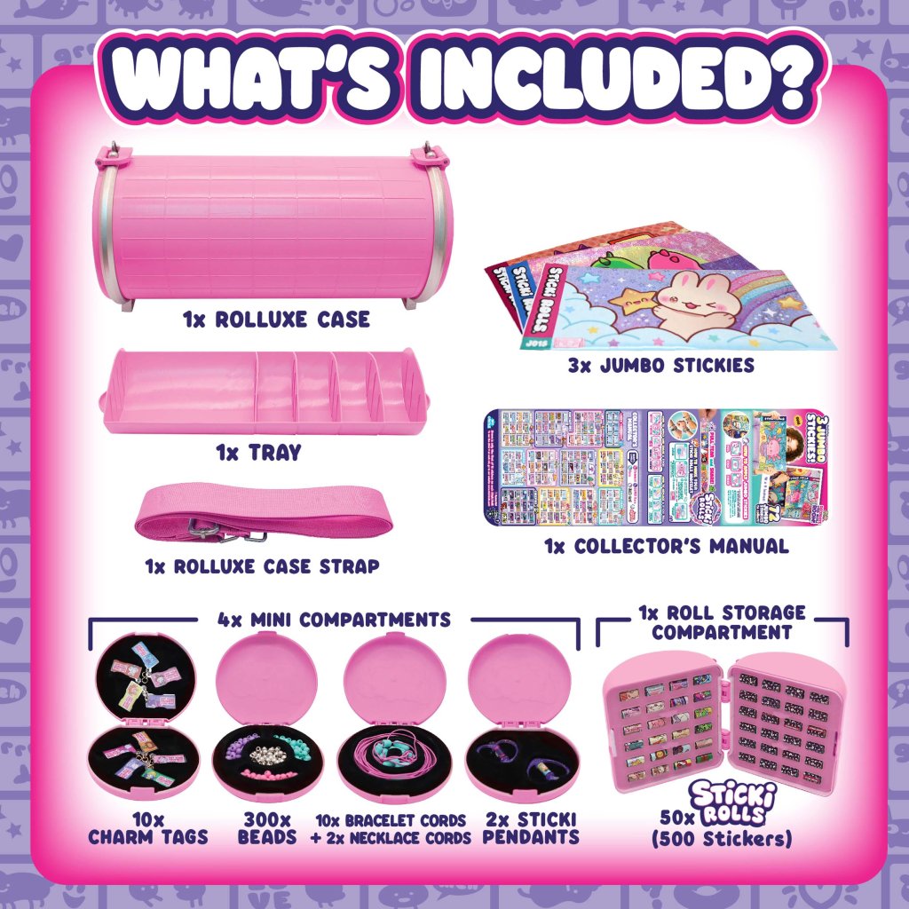 Sticki Rolls Sticki Rolluxe Studio Assortment