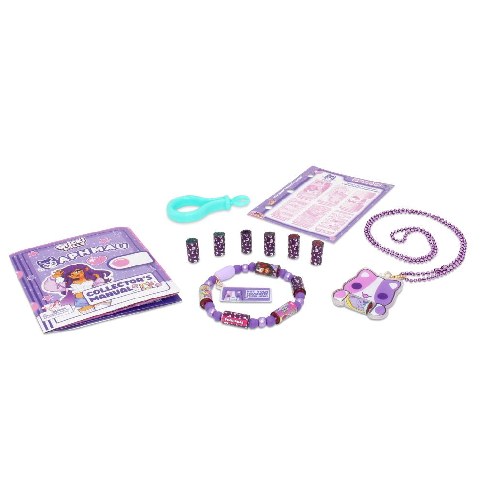 Sticki Rolls x Aphmau Pendant & Bracelet Set