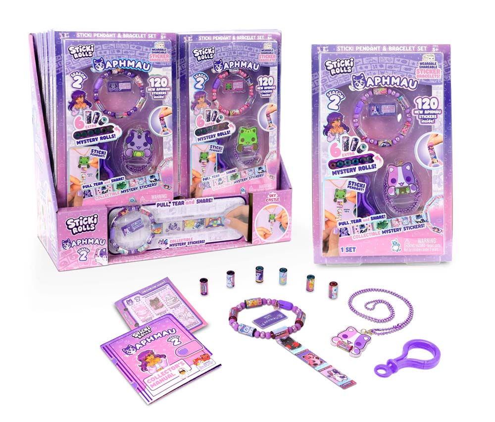 Sticki Rolls Aphmau Pendant Set Series 2