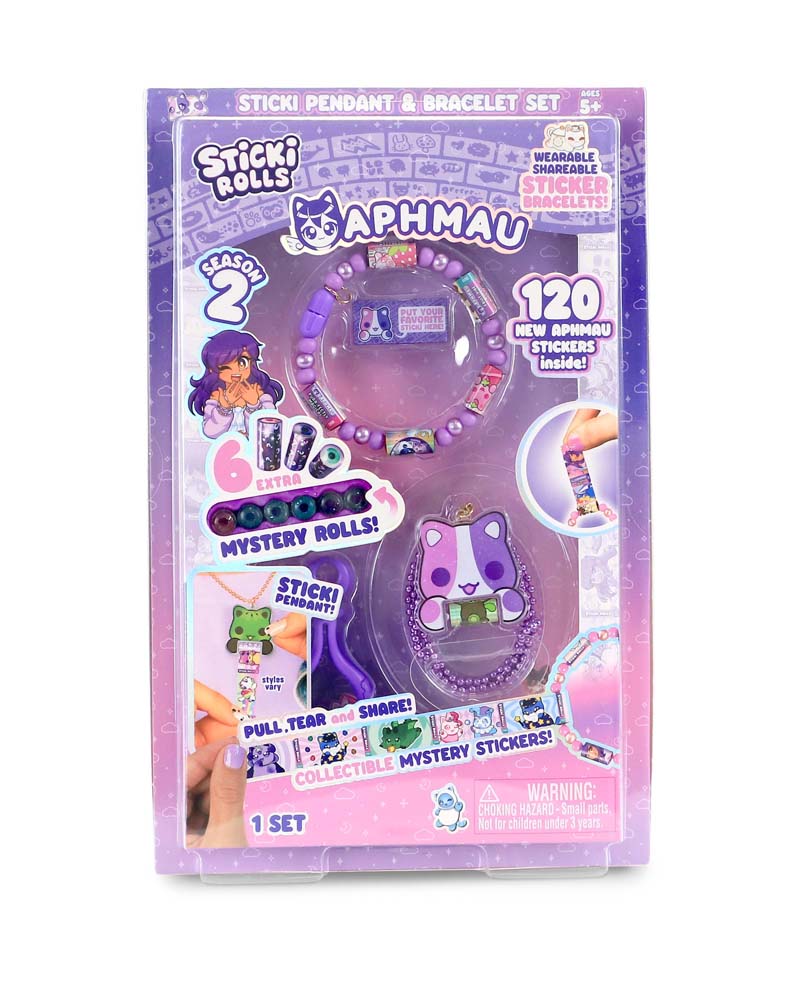 Sticki Rolls Aphmau Pendant Set Series 2