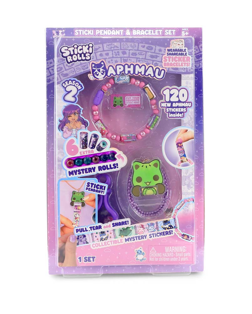 Sticki Rolls Aphmau Pendant Set Series 2