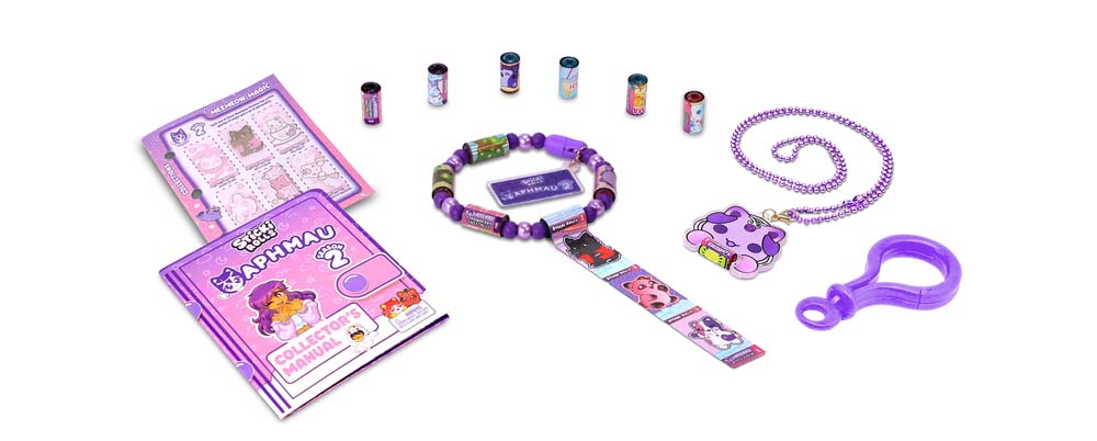 Sticki Rolls Aphmau Pendant Set Series 2