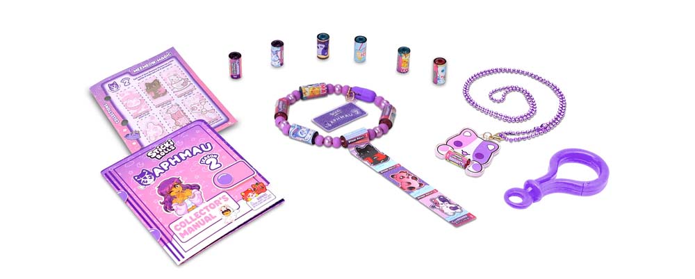 Sticki Rolls Aphmau Pendant Set Series 2