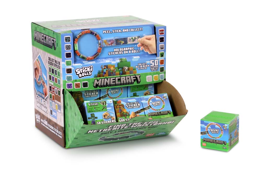 Sticki Rolls Minecraft Capsules