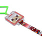 Sticki Rolls Minecraft Pendant & Sticker Wristband Set