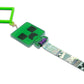 Sticki Rolls Minecraft Pendant & Sticker Wristband Set