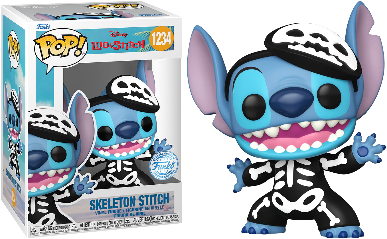 Lilo and Stitch - Skeleton Stitch US Exclusive Pop! Vinyl