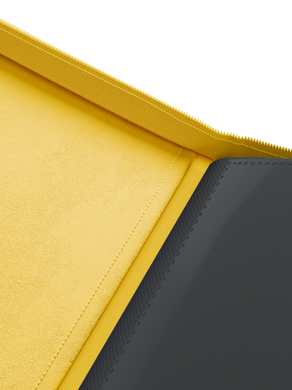 STEALTH 9 Pocket Zip Trading Card Binder - YELLOW