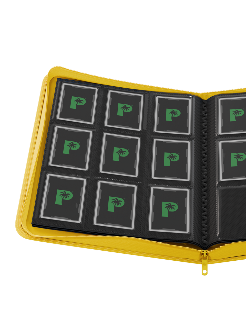 STEALTH 9 Pocket Zip Trading Card Binder - YELLOW