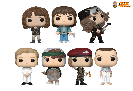 Stranger Things 4 2023 Bundle - 7 POP! Vinyls