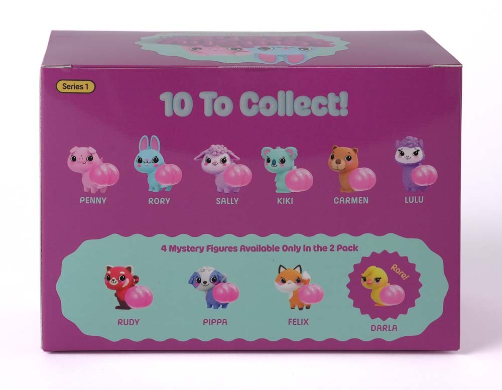 Squishy Tushy Toys 3" Double Bubble Butt Pack Series 1