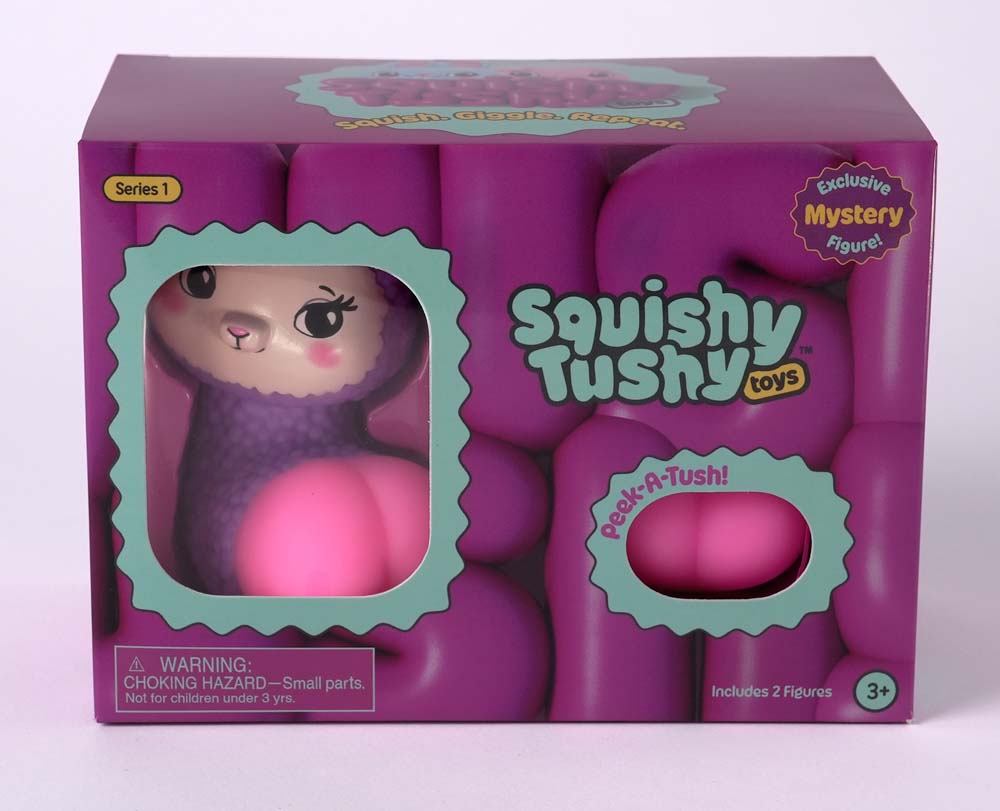 Squishy Tushy Toys 3" Double Bubble Butt Pack Series 1