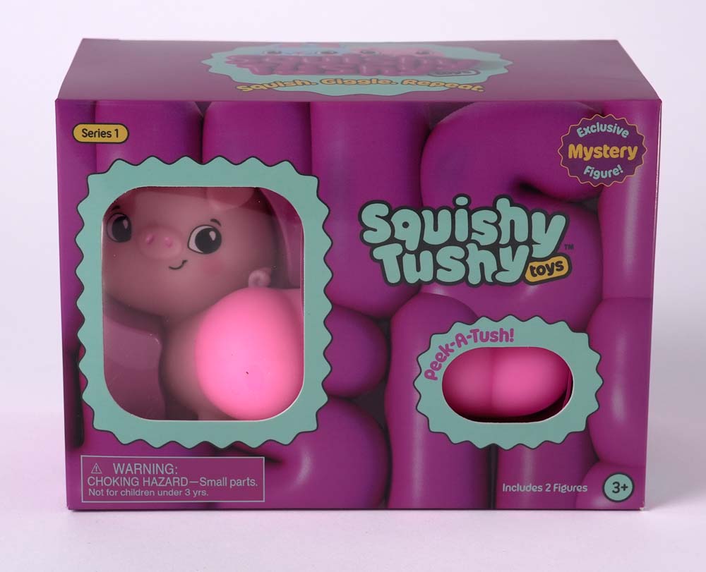 Squishy Tushy Toys 3" Double Bubble Butt Pack Series 1