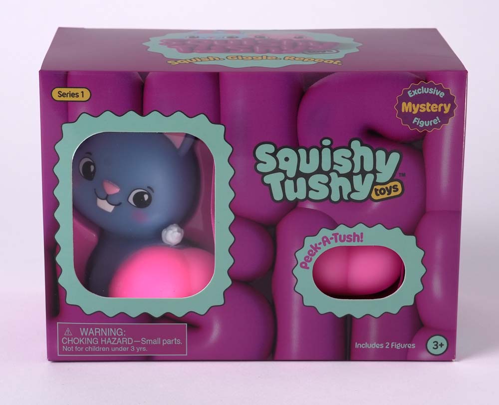 Squishy Tushy Toys 3" Double Bubble Butt Pack Series 1
