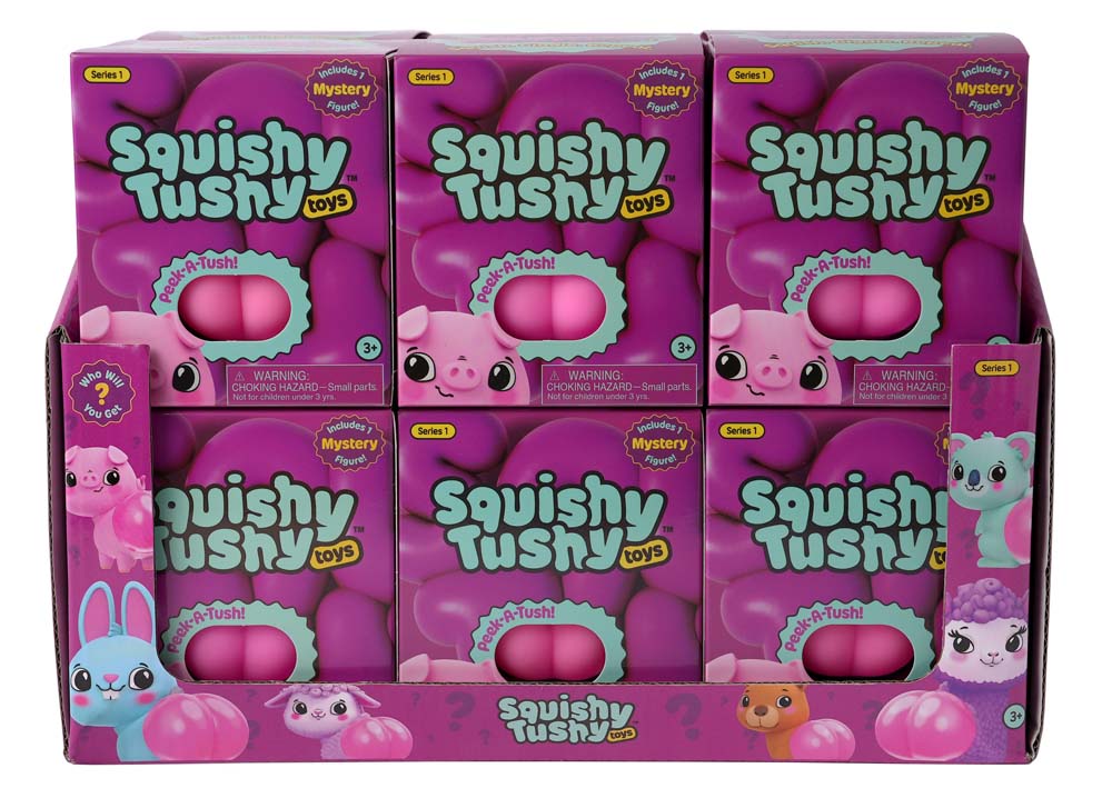 Squishy Tushy Toys 3" Single Blind Pack Series 1