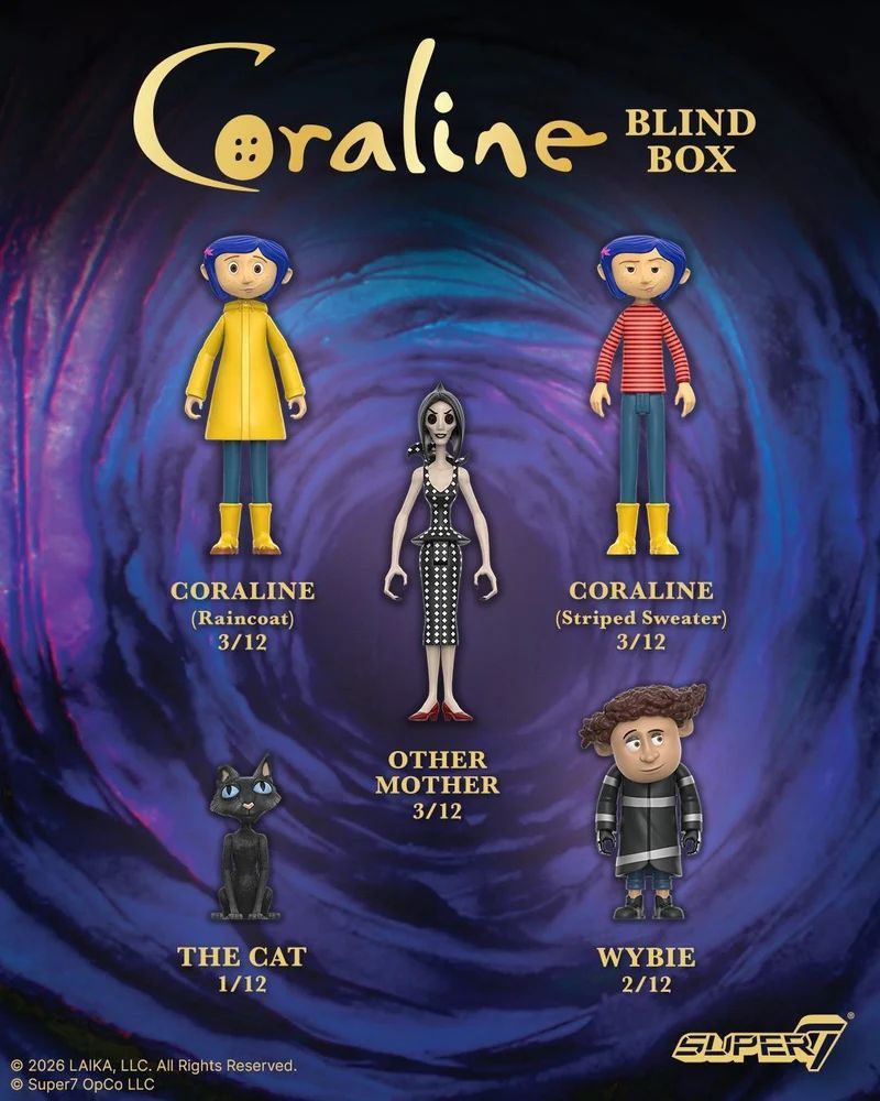 Coraline - Coraline Blind Box Assortment (Display of 12) (Wave 01)