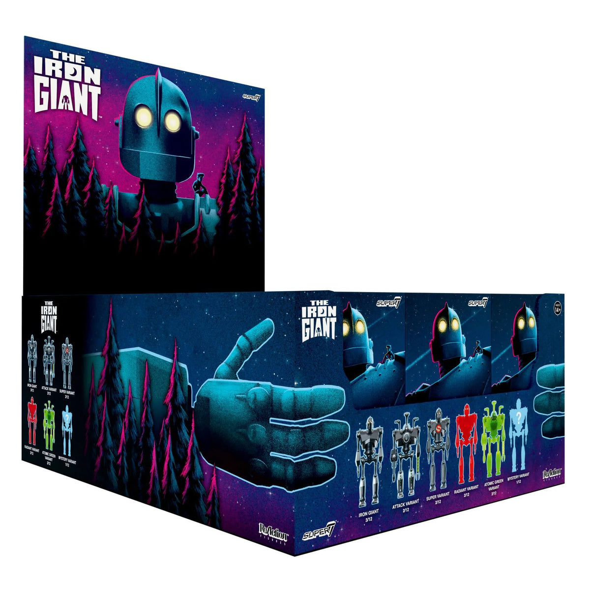 The Iron Giant - ReAction Blind Box (Display of 12)