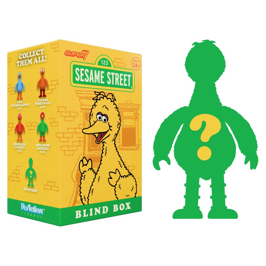 Sesame Street - Big Birds From Around The World Blind Box (Wave 5) Assortment (Display of 12)