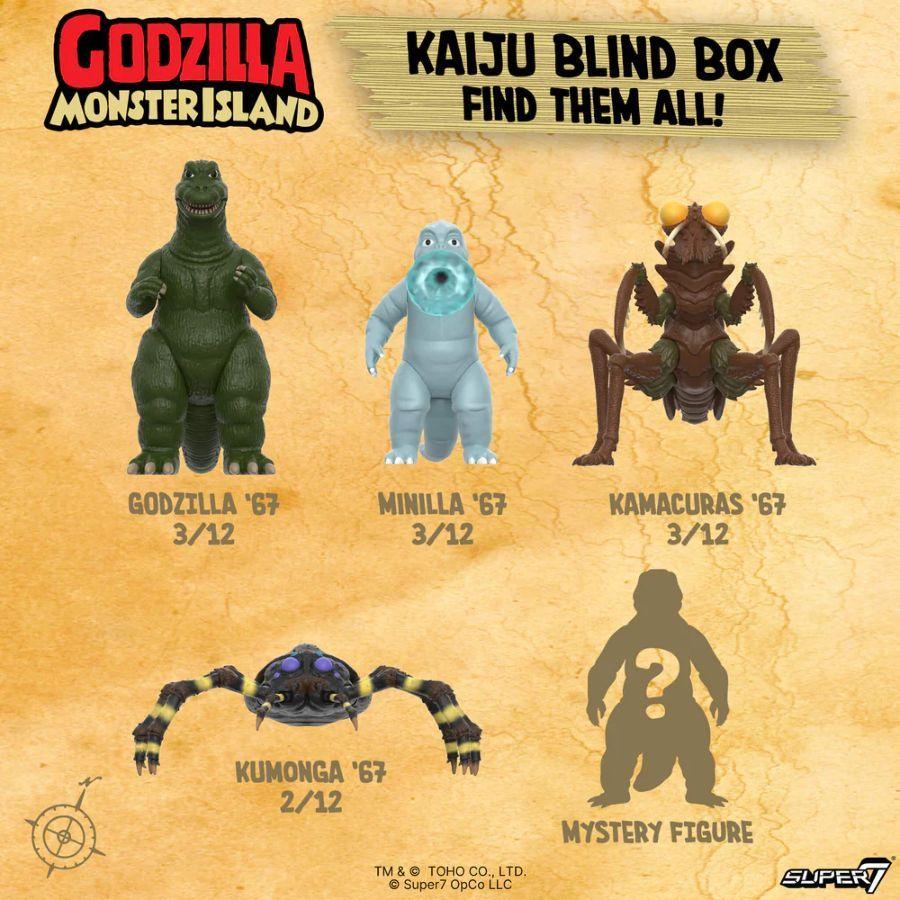 Toho - Showa Monster Island Blind Box Assortment (Wave 13) (Display of 12)