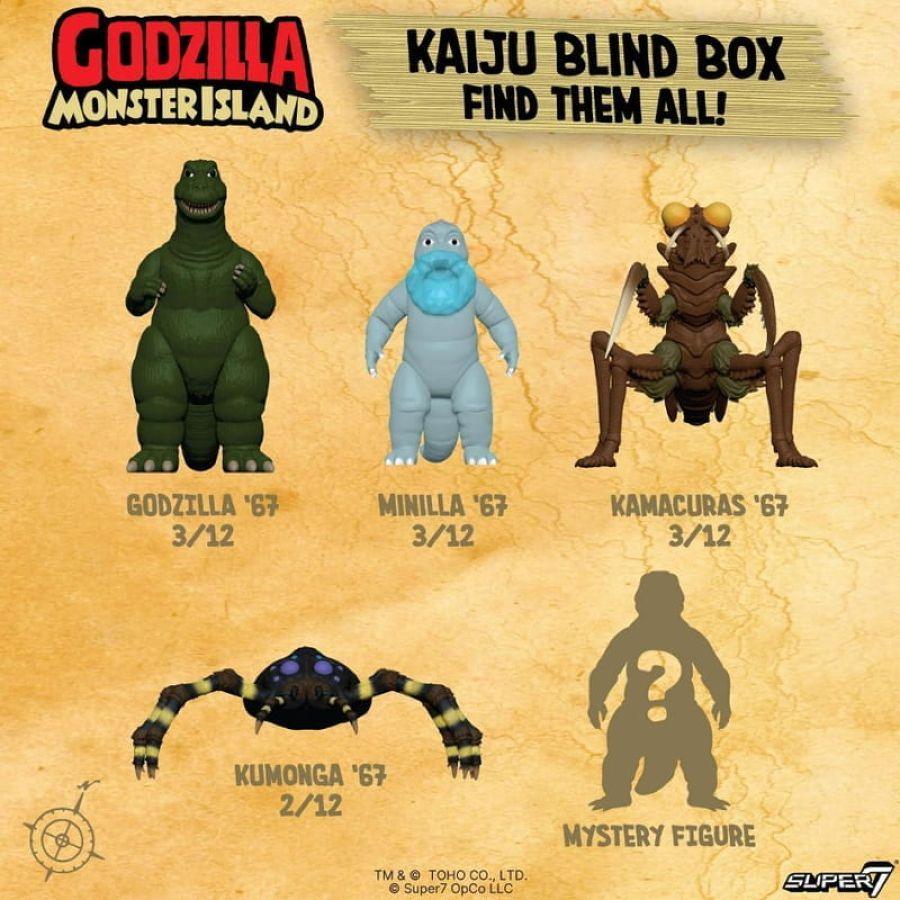 Toho - Showa Monster Island Blind Box Assortment (Wave 13) (Display of 12)