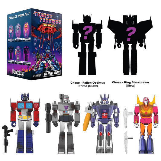 Transformers (1986) - Animated Movie Blind Box Assortment (Display of 12) (Wave 6)