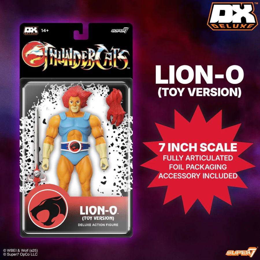 ThunderCats - Lion-O (Toy Recolor) Deluxe Figure