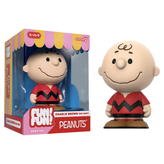 Peanuts - Charlie Brown (Red Shirt) Fun! Fun Figure