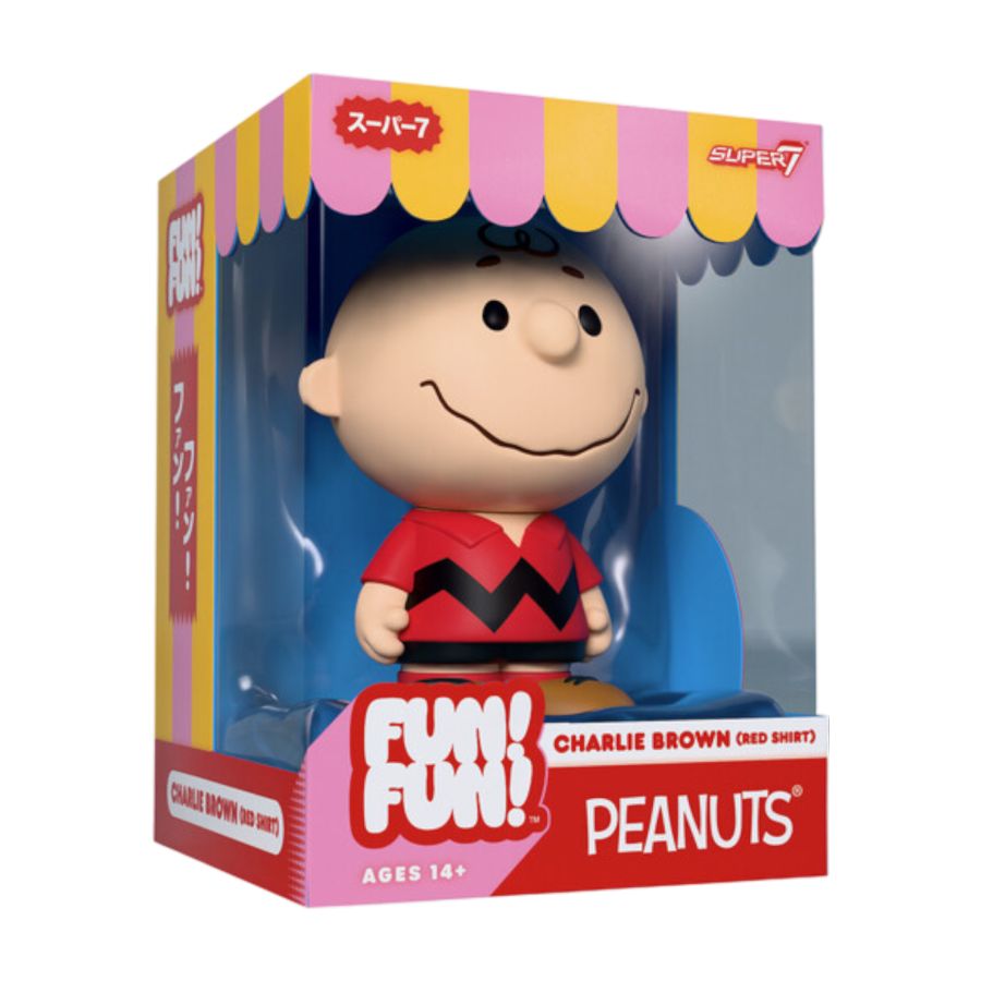 Peanuts - Charlie Brown (Red Shirt) Fun! Fun Figure