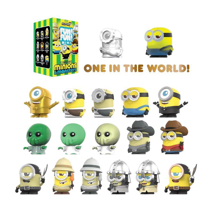 Minions 3 - Minion FUN! FUN! MINI Blind Box Assortment (Wave 1) (Display of 9)