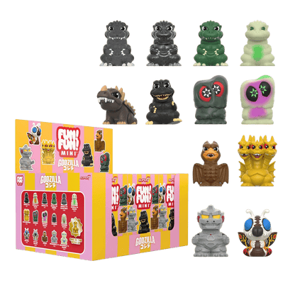 Toho - FUN! FUN! MINI Blind Box Assortment (Display of 9) (Wave 1)