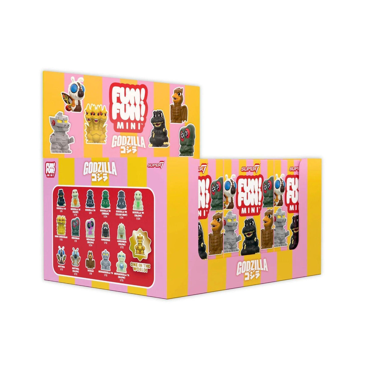 Toho - FUN! FUN! MINI Blind Box Assortment (Display of 9) (Wave 1)