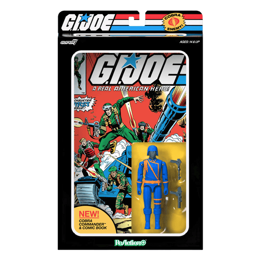 G.I. Joe - Cobra Commander (Skybound Comic Box Set, Issue #1) ReAction+ Figures