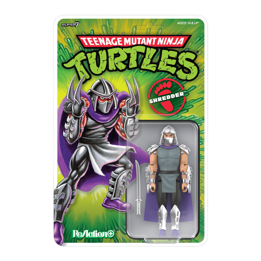 Teenage Mutant Ninja Turtles - Shredder ReAction+ Figure