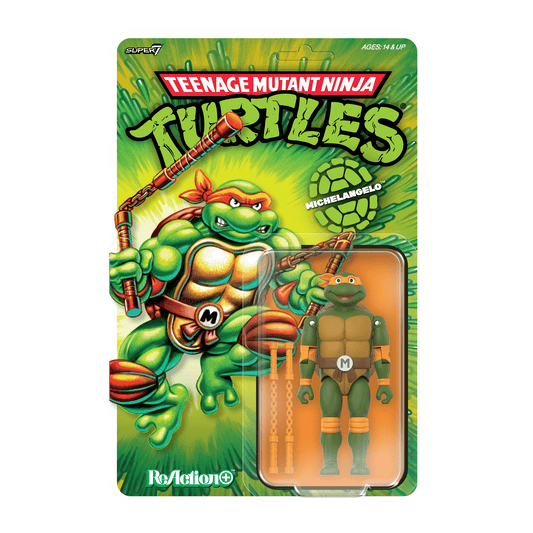 Teenage Mutant Ninja Turtles - Michelangelo ReAction+ Figure